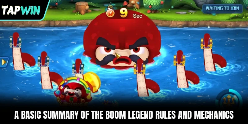 A basic summary of the Boom Legend rules and mechanics