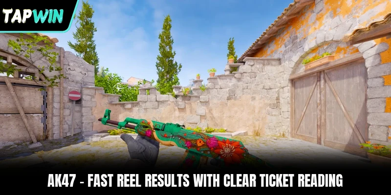 AK47 - Fast Reel Results With Clear Ticket Reading