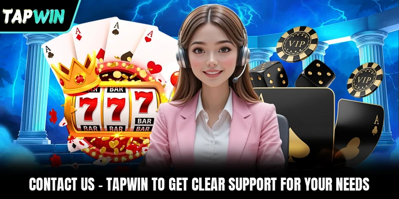 Contact us - TAPWIN to get clear support for your needs