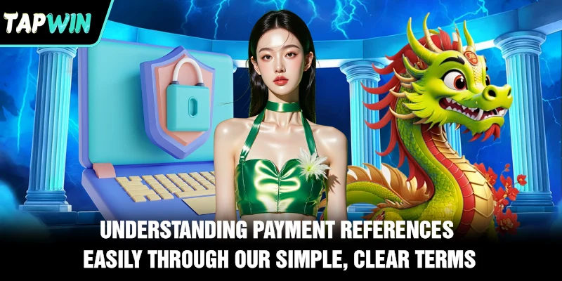 Understanding payment references easily through our simple, clear terms